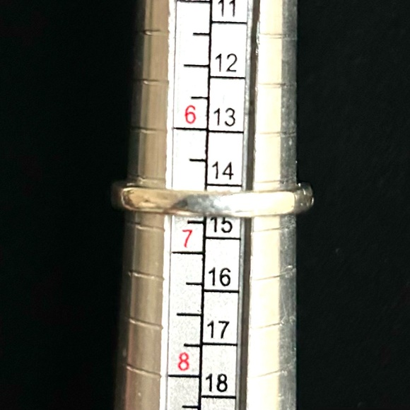 Genuine 7.00 CTs Off White Diamond Ring Cushion Cut 925 Silver - Picture 7 of 12